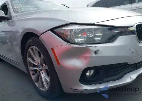 2016 BMW 320I из США, поврежденный, VIN WBA8E1G51GNT33555